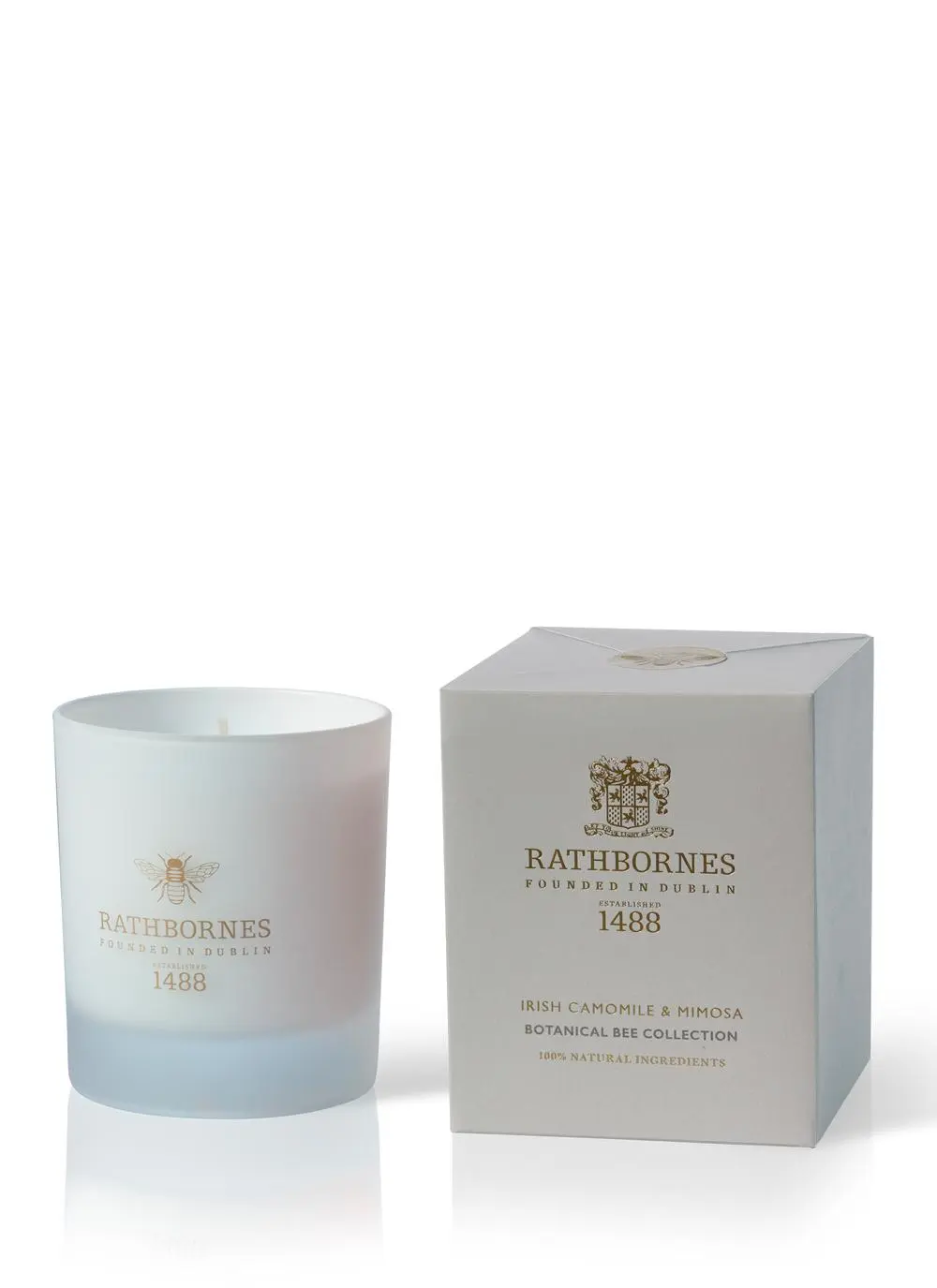 Chamomile & Mimosa Botanical Bee Candle