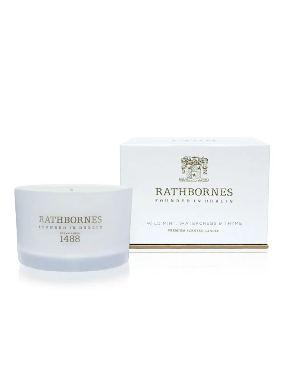 Wild Mint, Watercress & Thyme Travel Candle