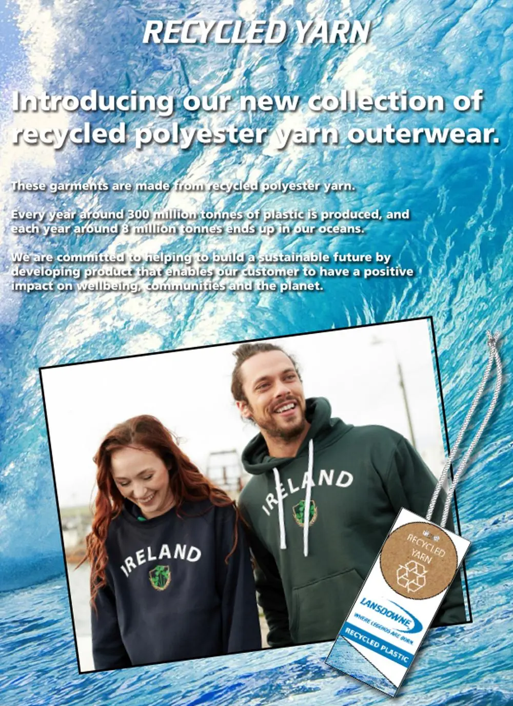 Unisex Ireland Three Shamrock Hoodie