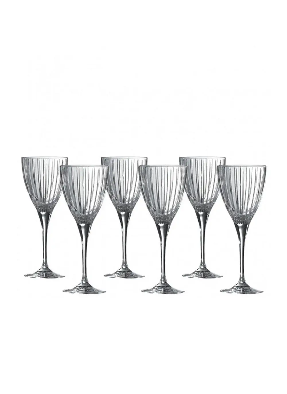Royal Doulton Linear Wine Glasses Set of 6