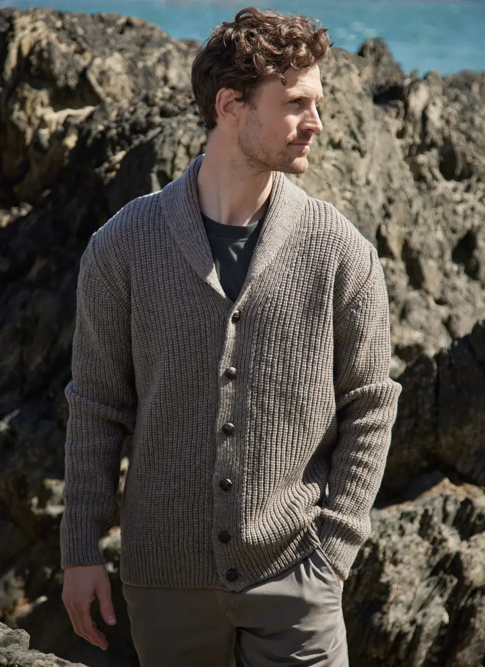 Ruan Shawl Collar Cardigan