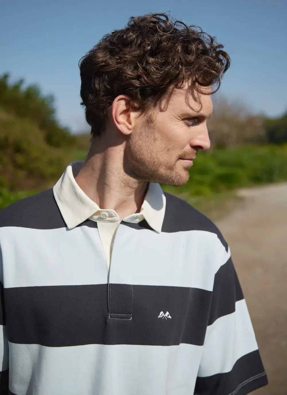Rugby Stripe Polo Shirt