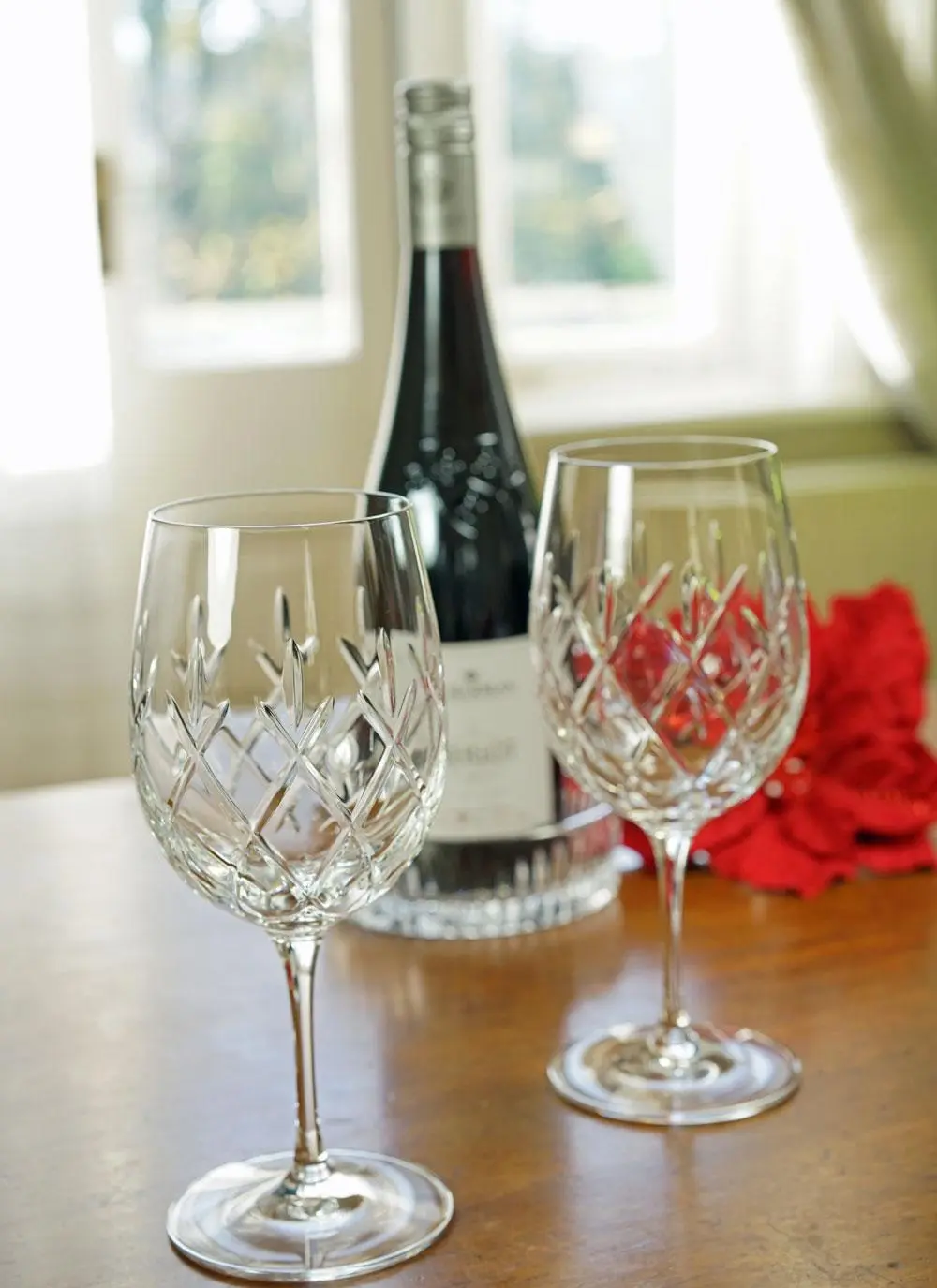 Waterford Crystal Sager Goblets Set of 2