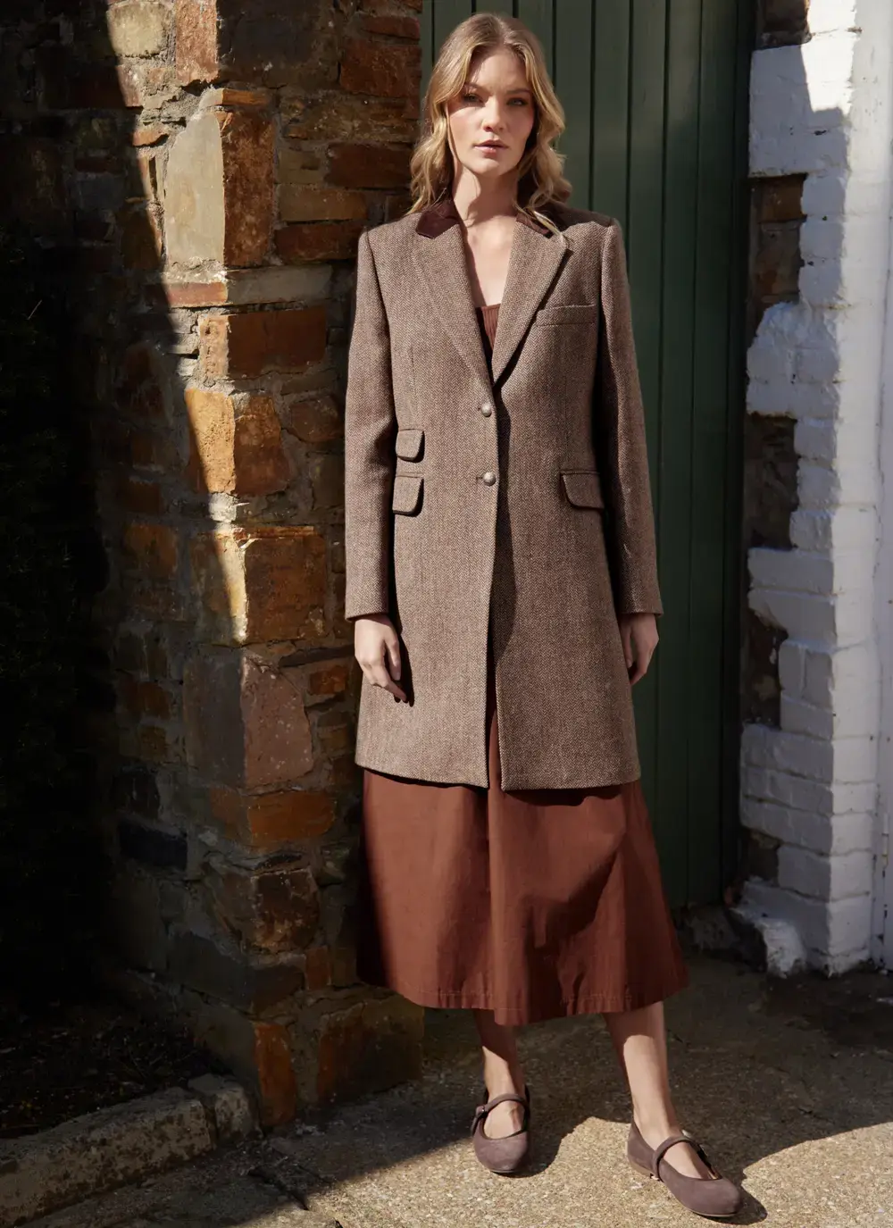 Salpensa Tweed Coat