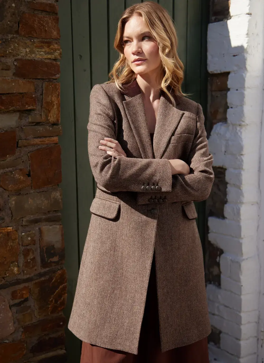 Salpensa Tweed Coat