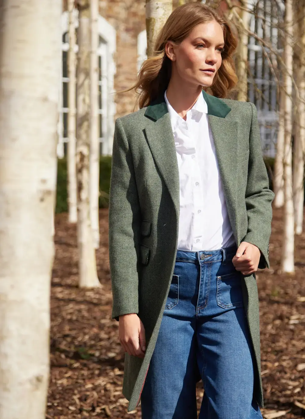 Salpensa Tweed Coat