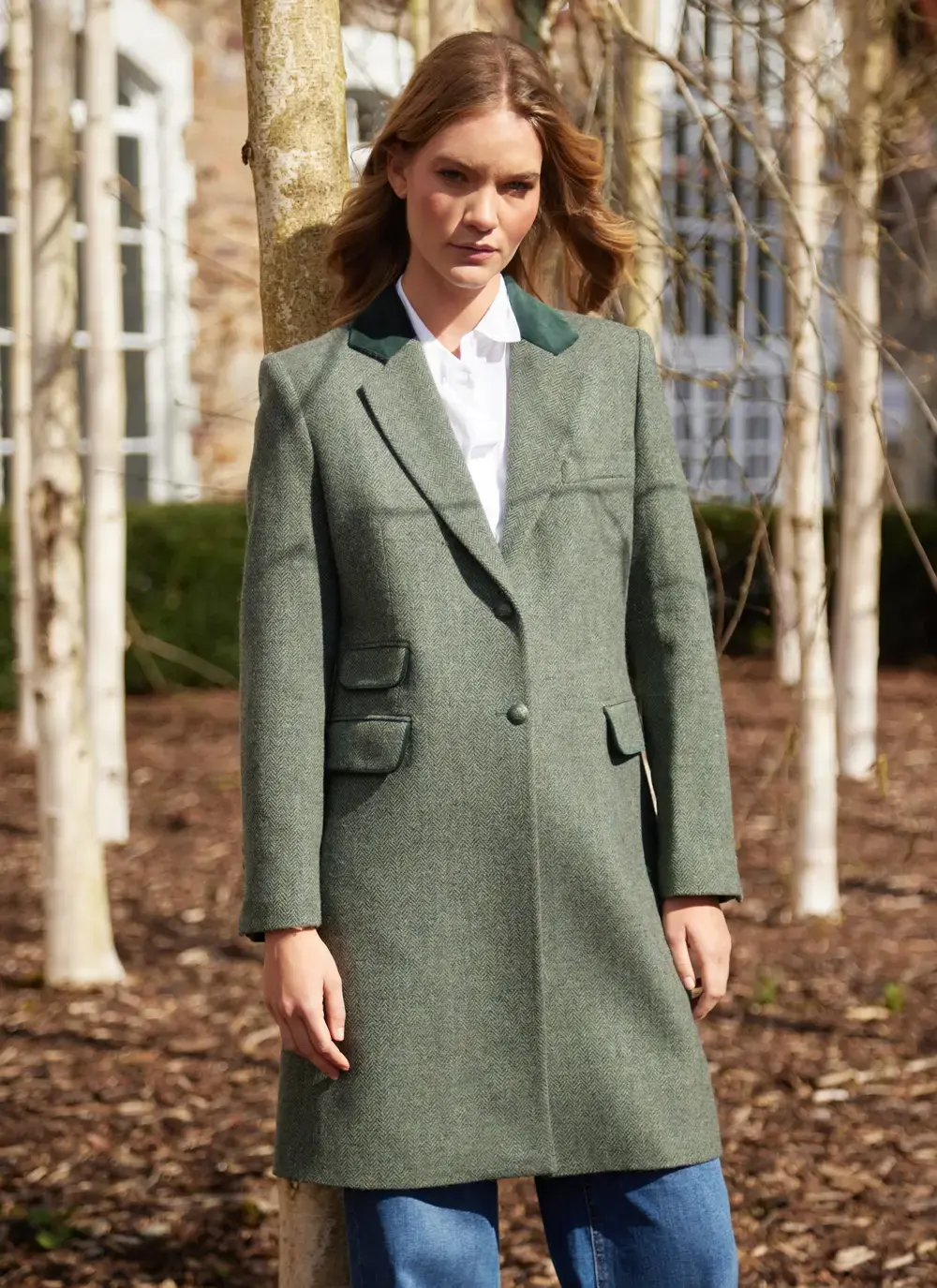 Salpensa Tweed Coat