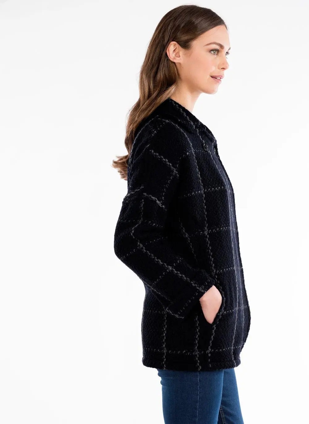 Sarah Double Breasted Car Coat