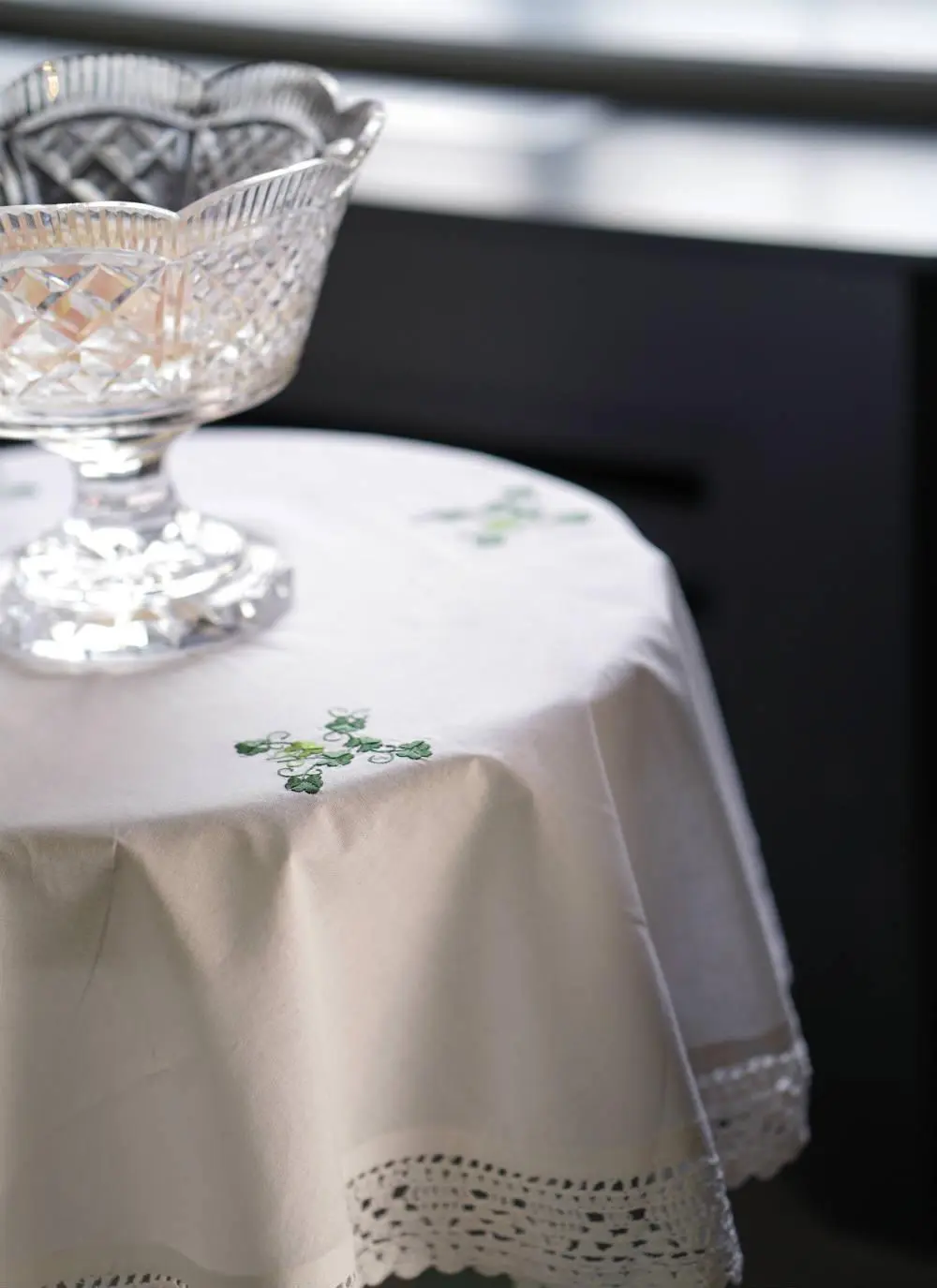 Shamrock Round Tablecloth