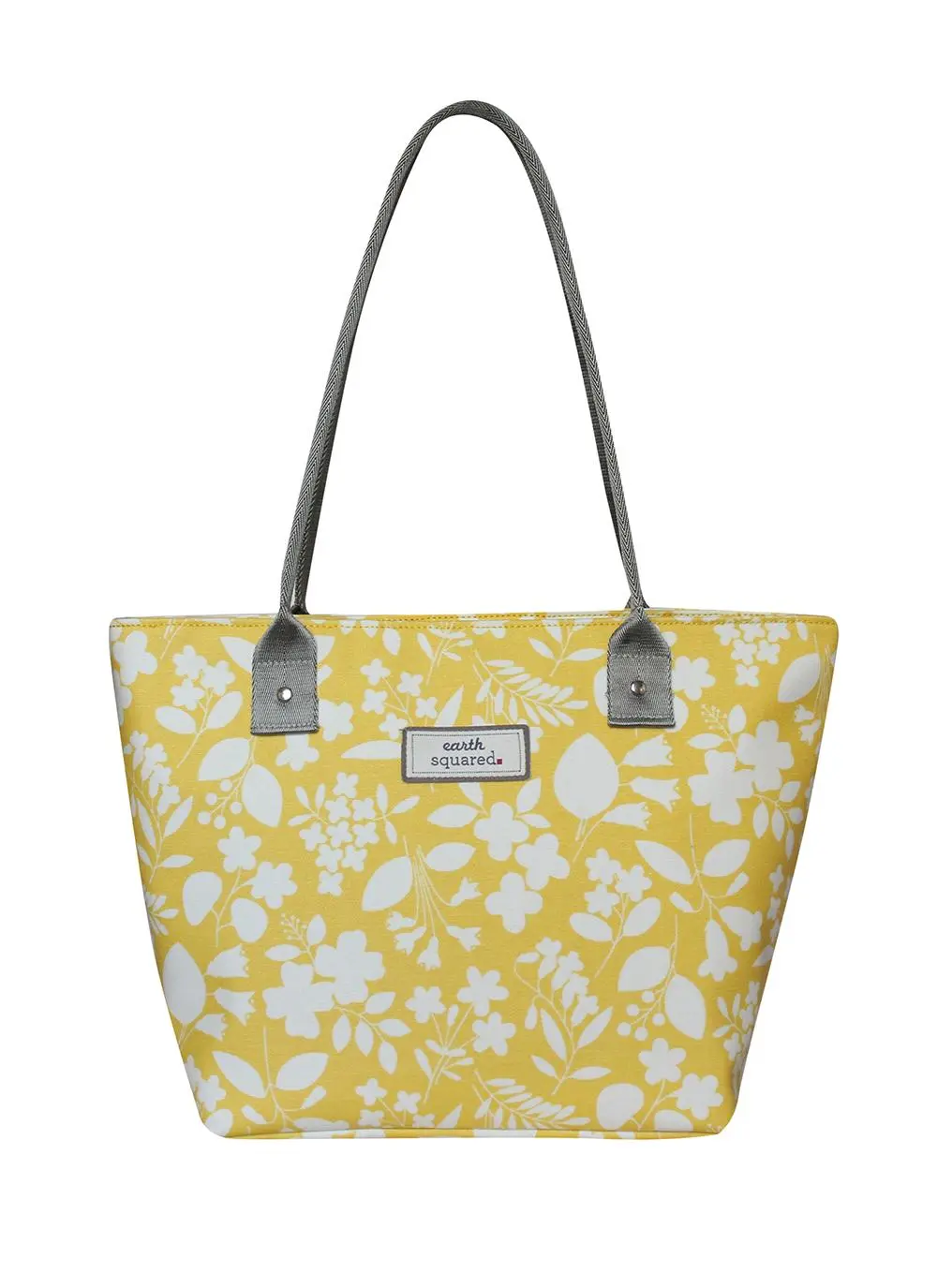 Sherbet Yellow Oil Cloth Tote Bag