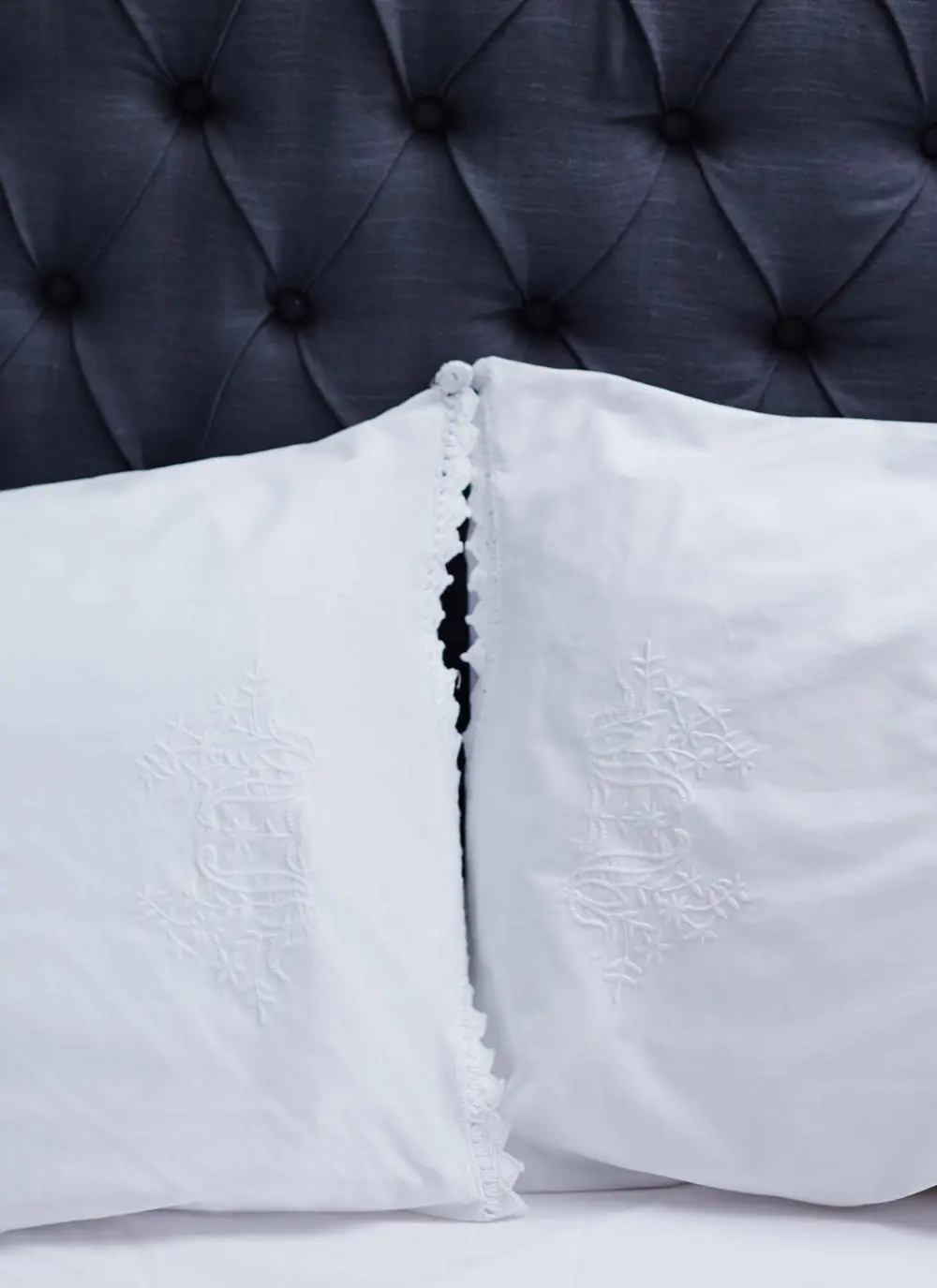 Slaney Embroidered Housewife Pillowcases Set of 2