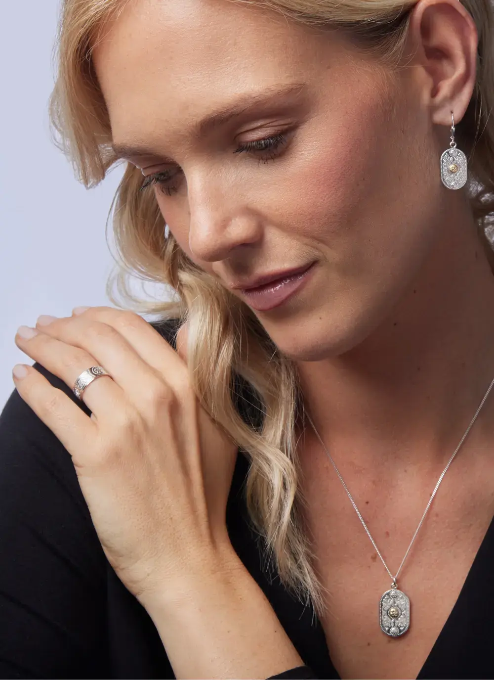 Sterling Silver Arda Pendant