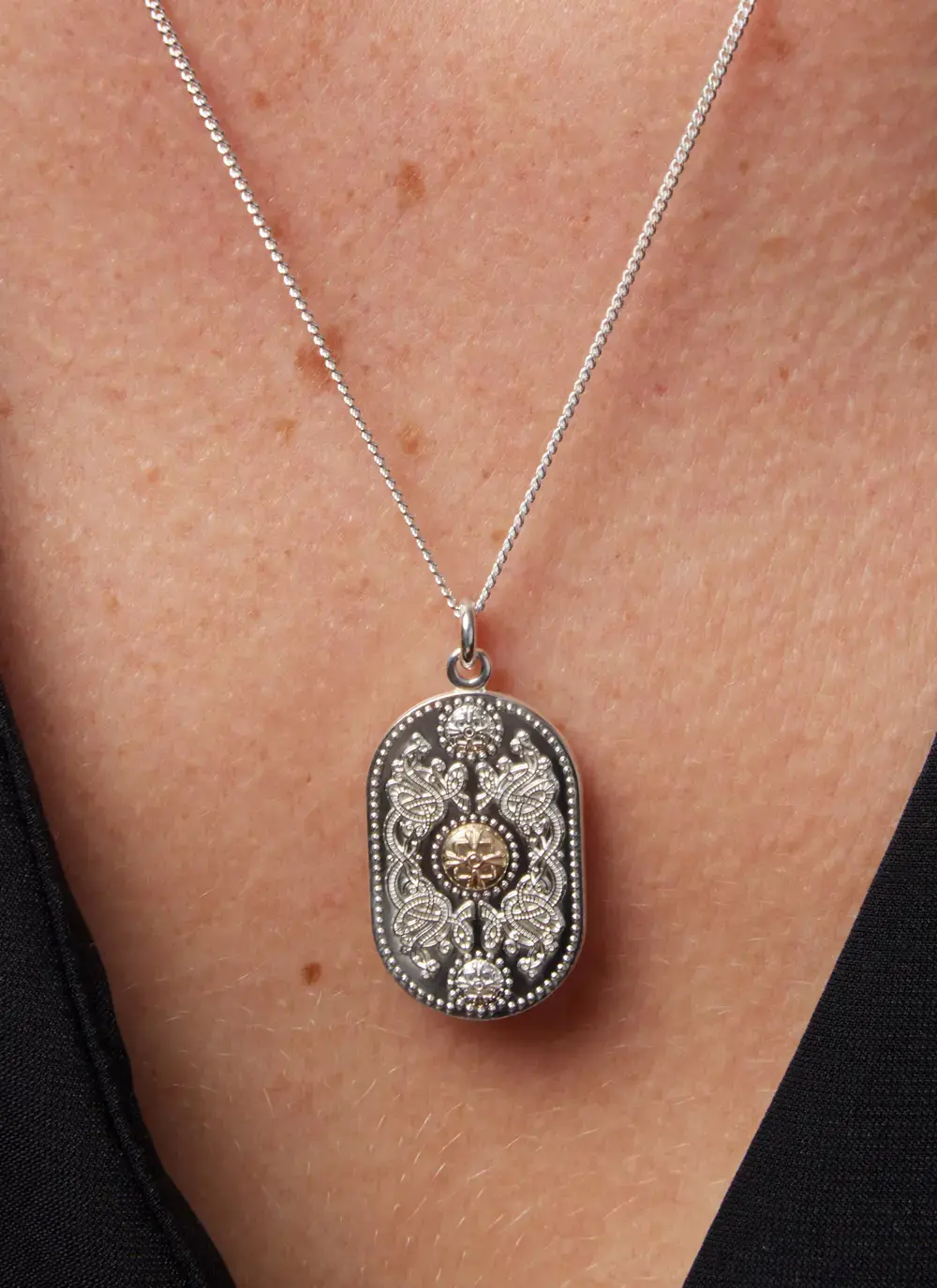 Sterling Silver Arda Pendant