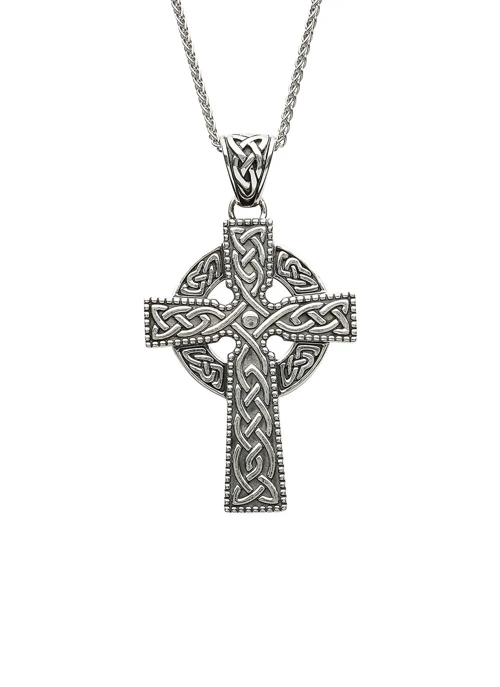 Sterling Silver Large Celtic Cross