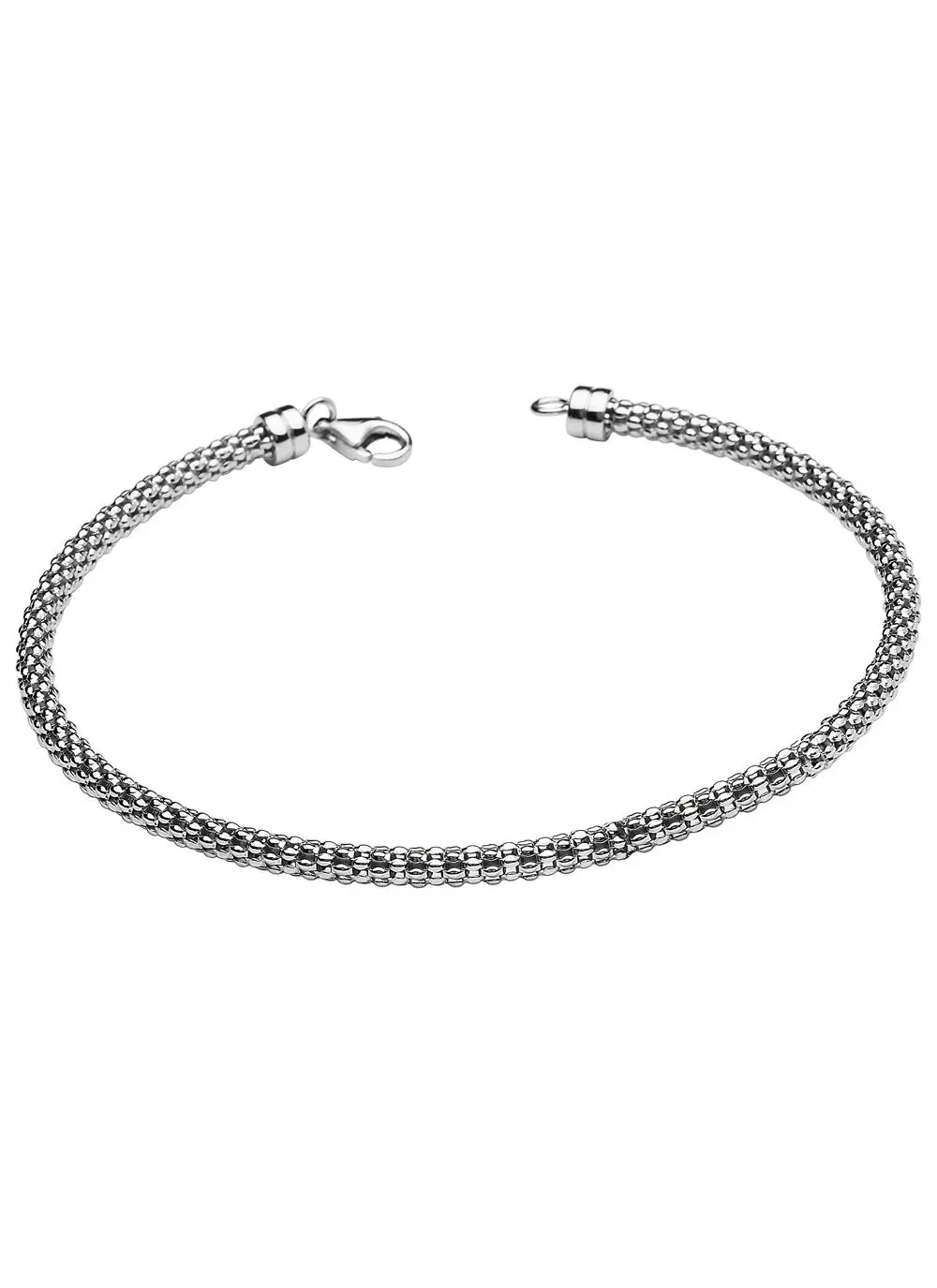 Sterling Silver Popcorn Style Bead Bracelet