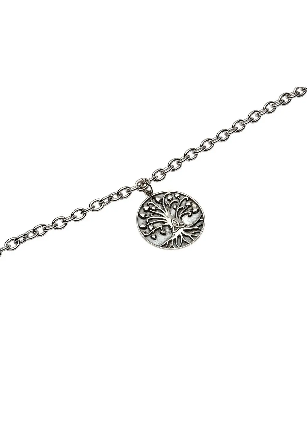 Tree of Life Trinity Disc Bracelet