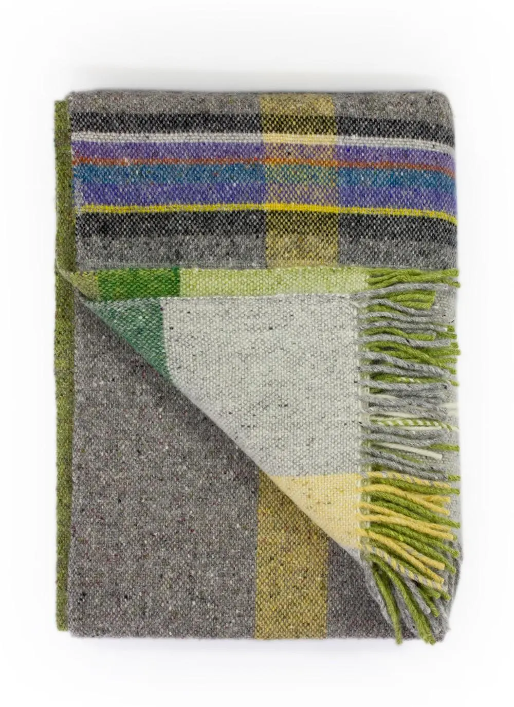 Stormy Day Wool Throw