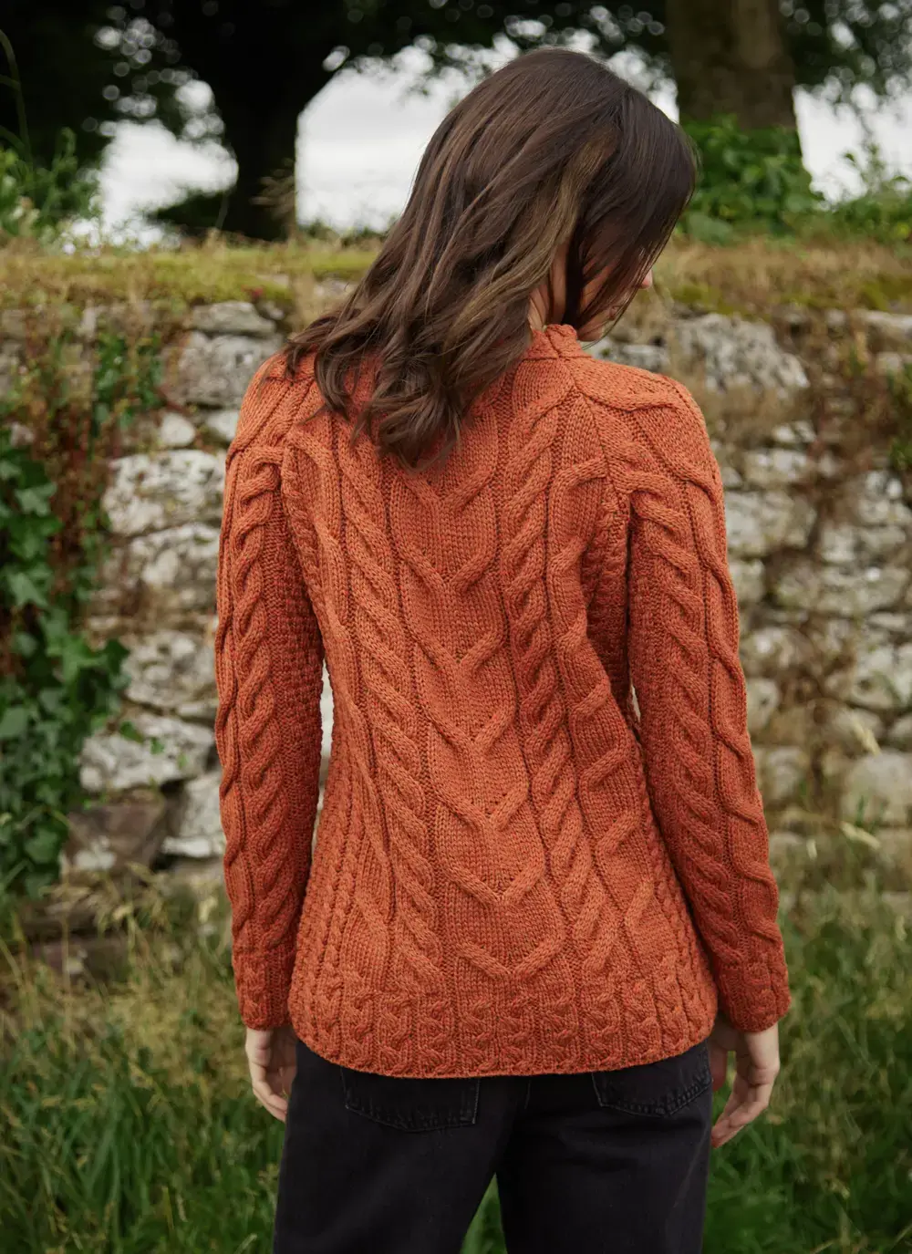 Supersoft Aran Cable Sweater