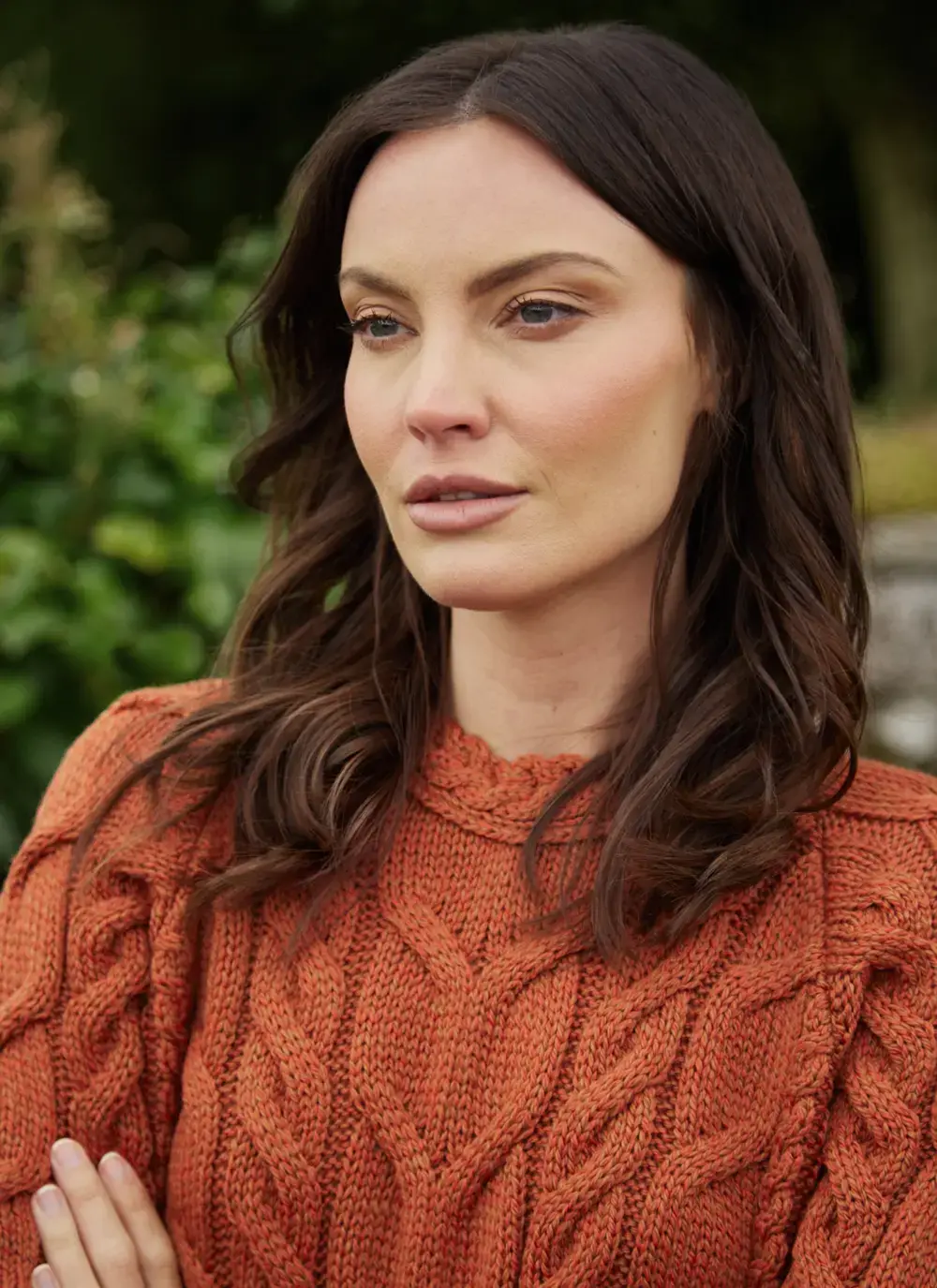 Supersoft Aran Cable Sweater