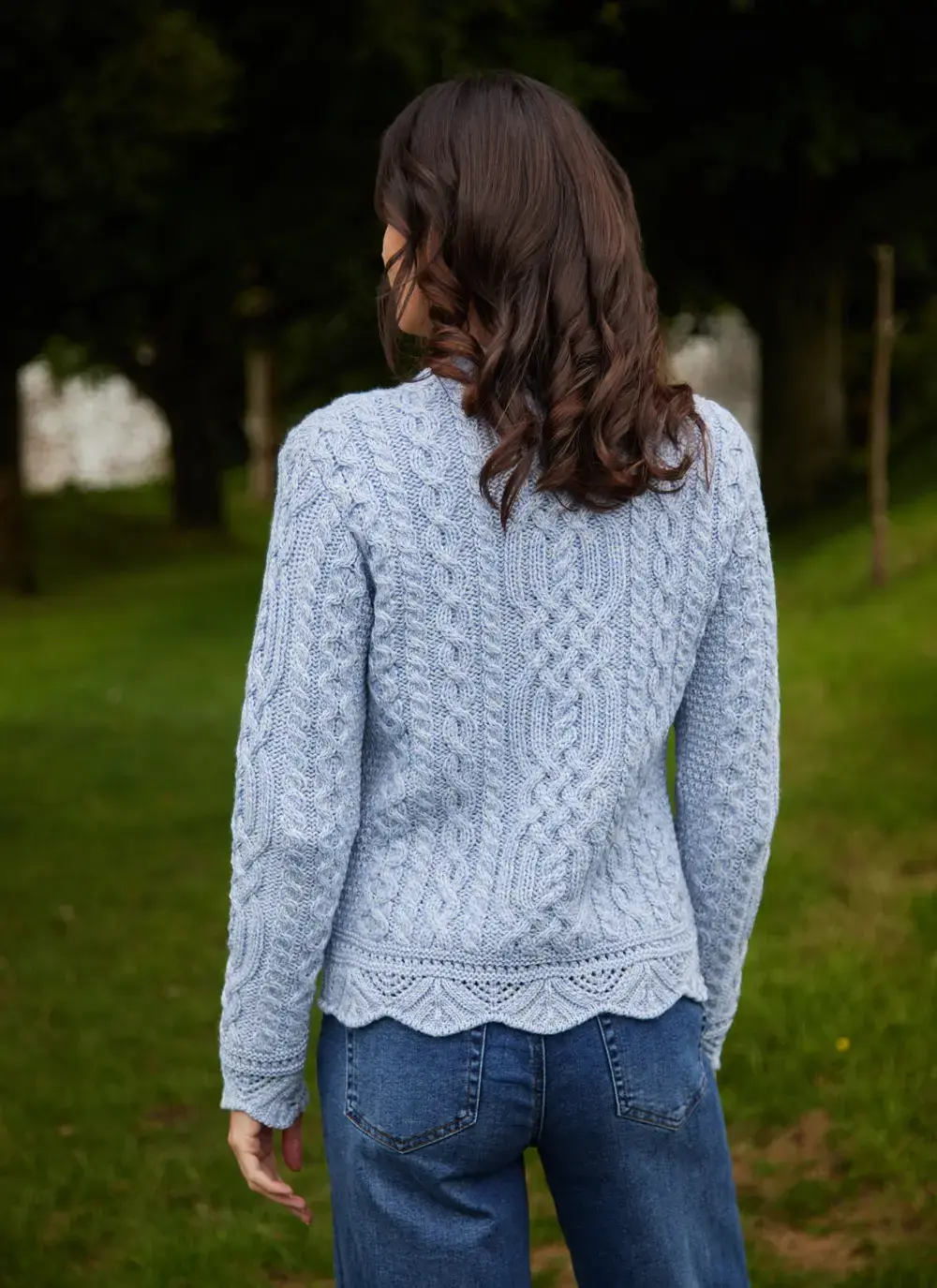 Supersoft Scallop Sweater