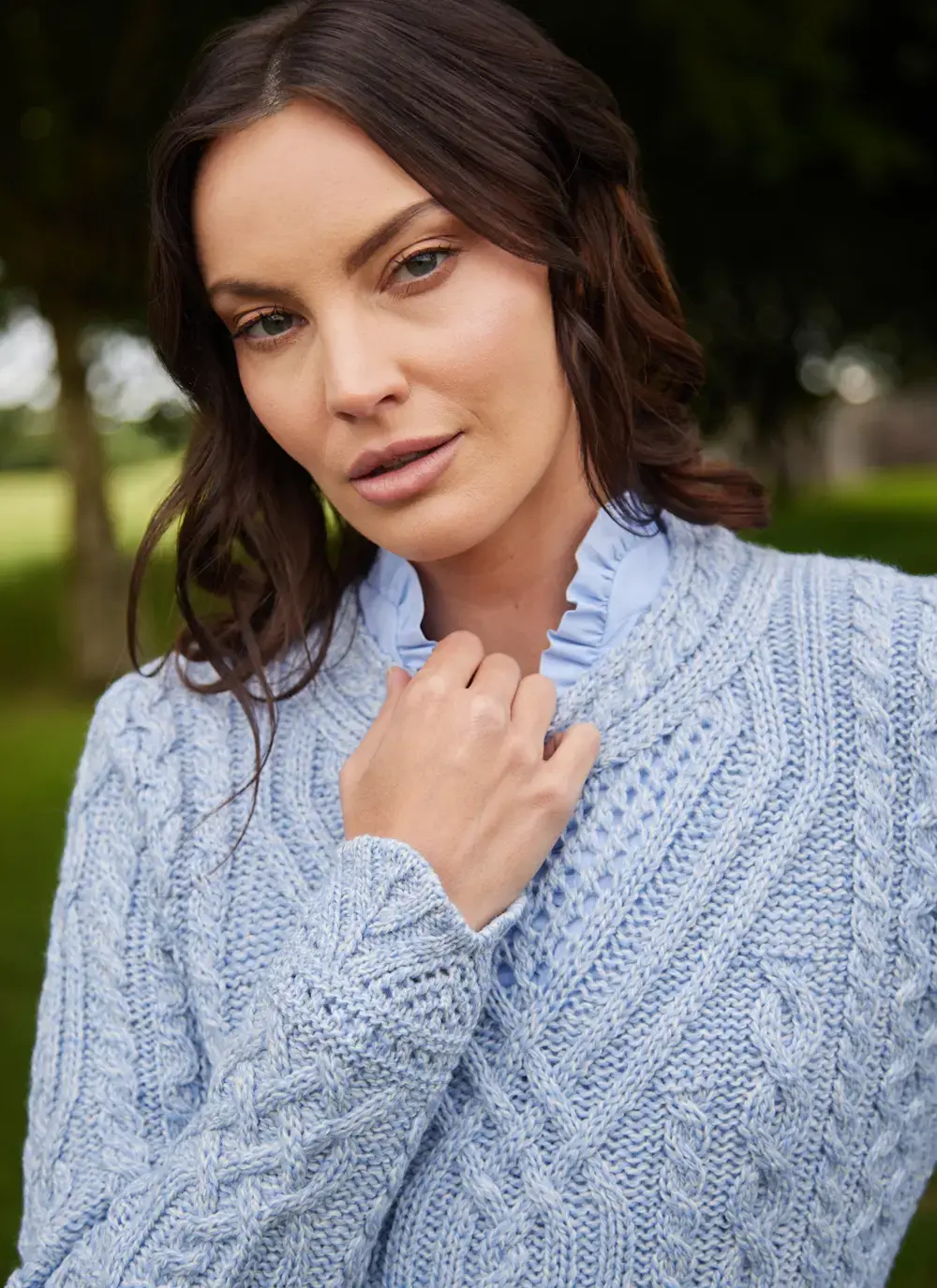 Supersoft Scallop Sweater
