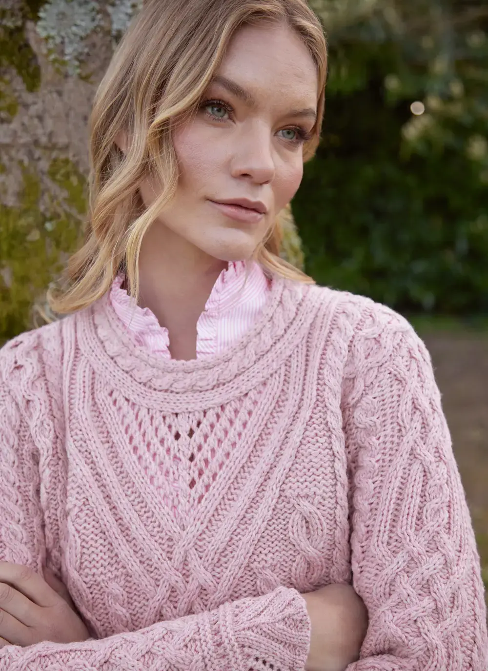 Supersoft Scallop Sweater