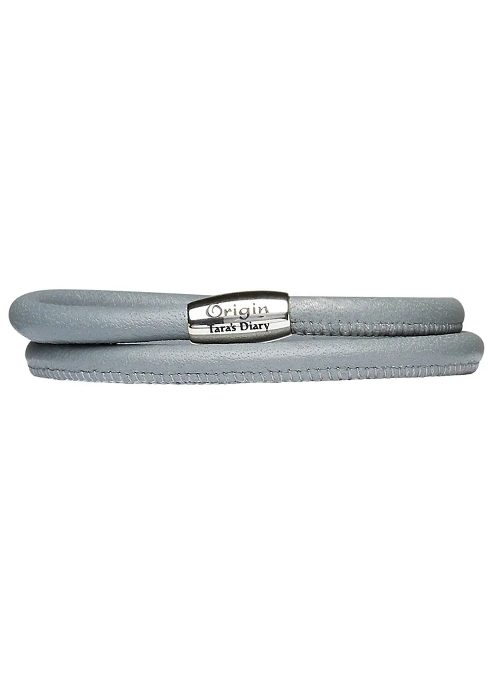 Origin Cream Double 16.5 Inch Leather Bracelet