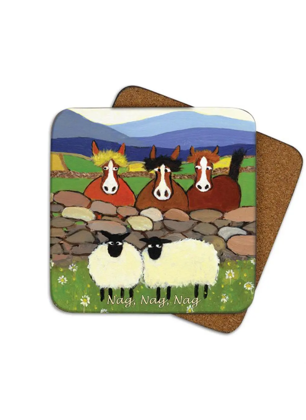 Nag Nag Nag Coasters Set of 4