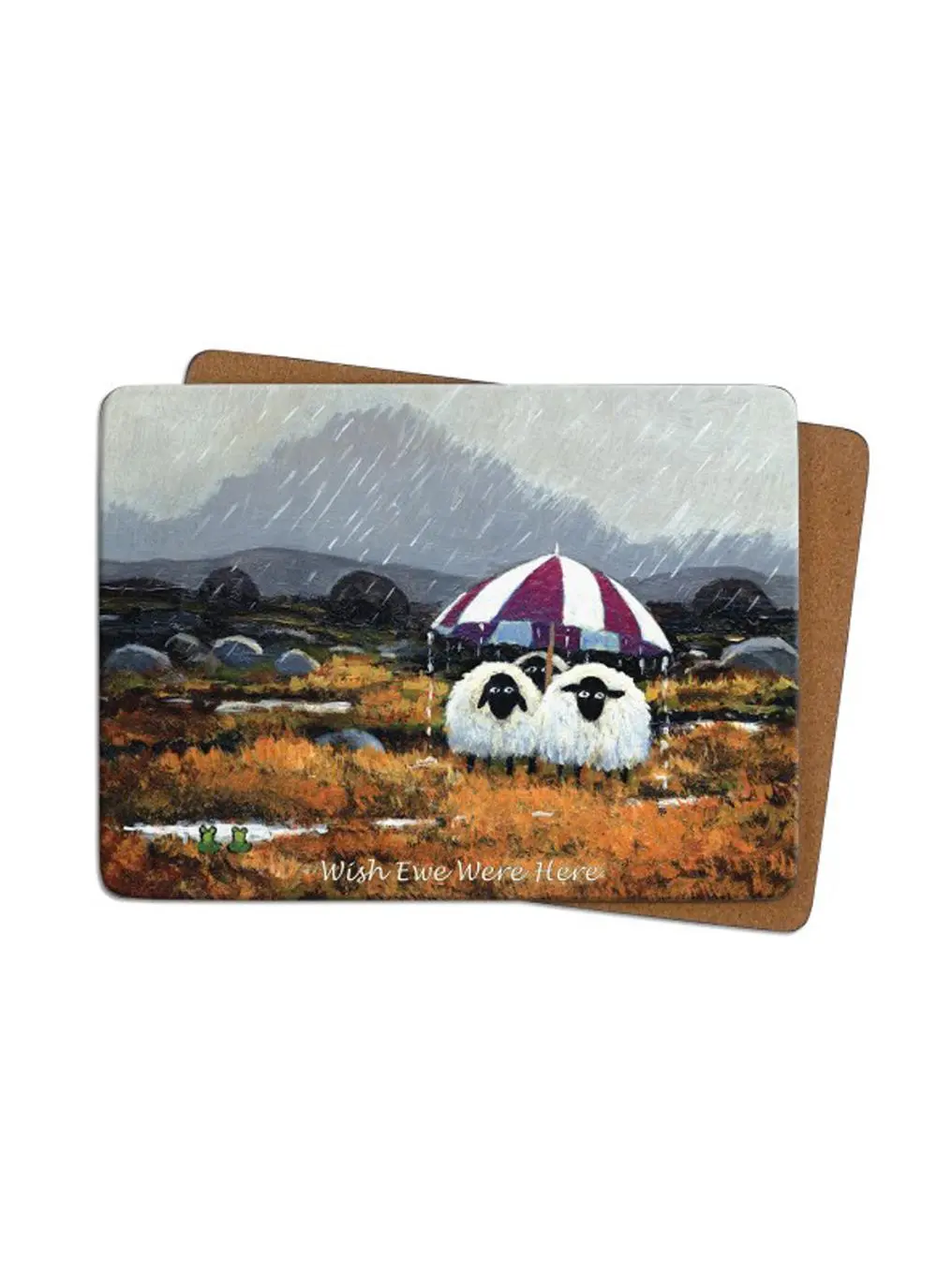 Wish Ewe Were Here Placemats Set of 4