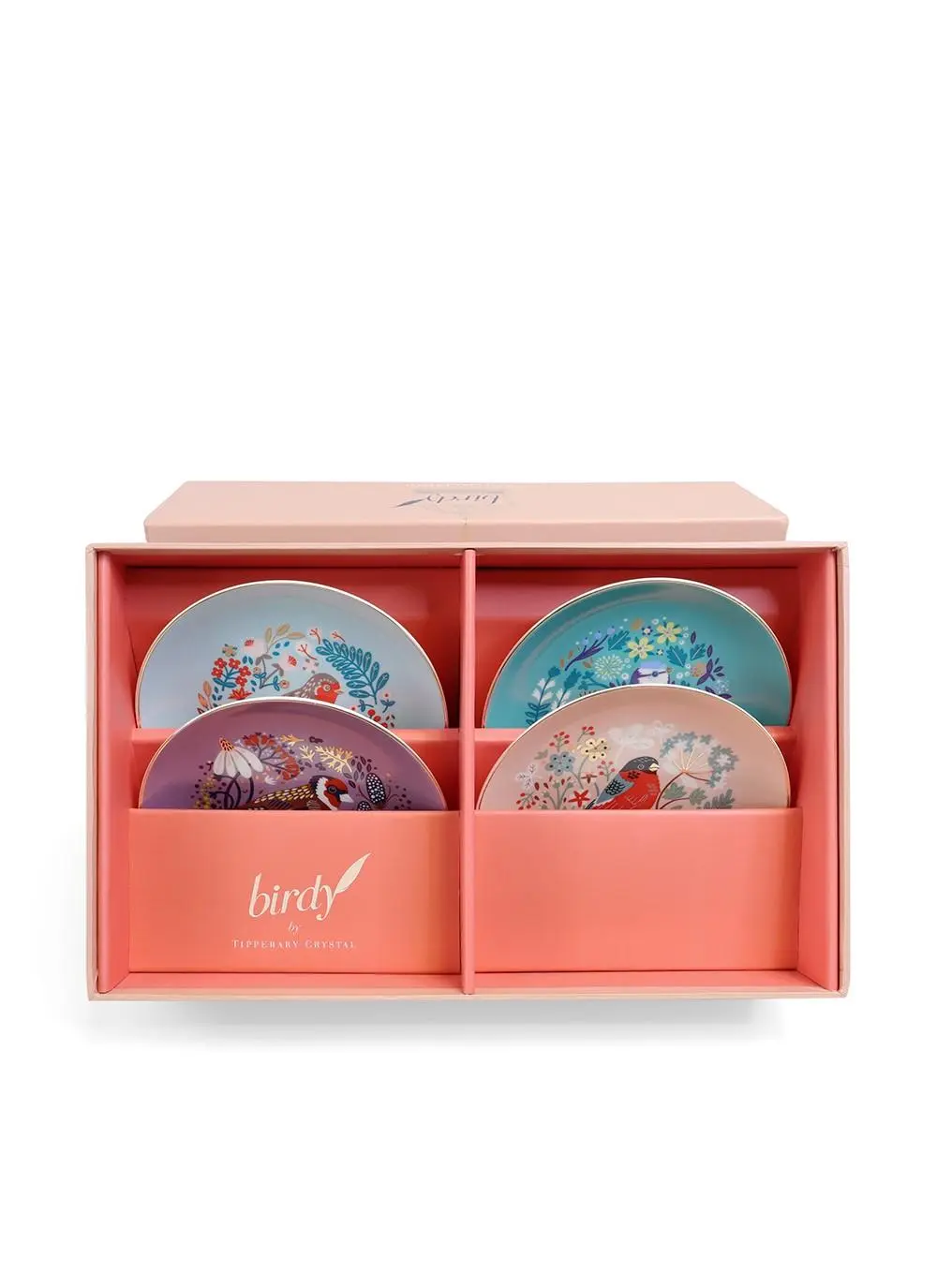 Birdy Biscuit Plates Set of 4
