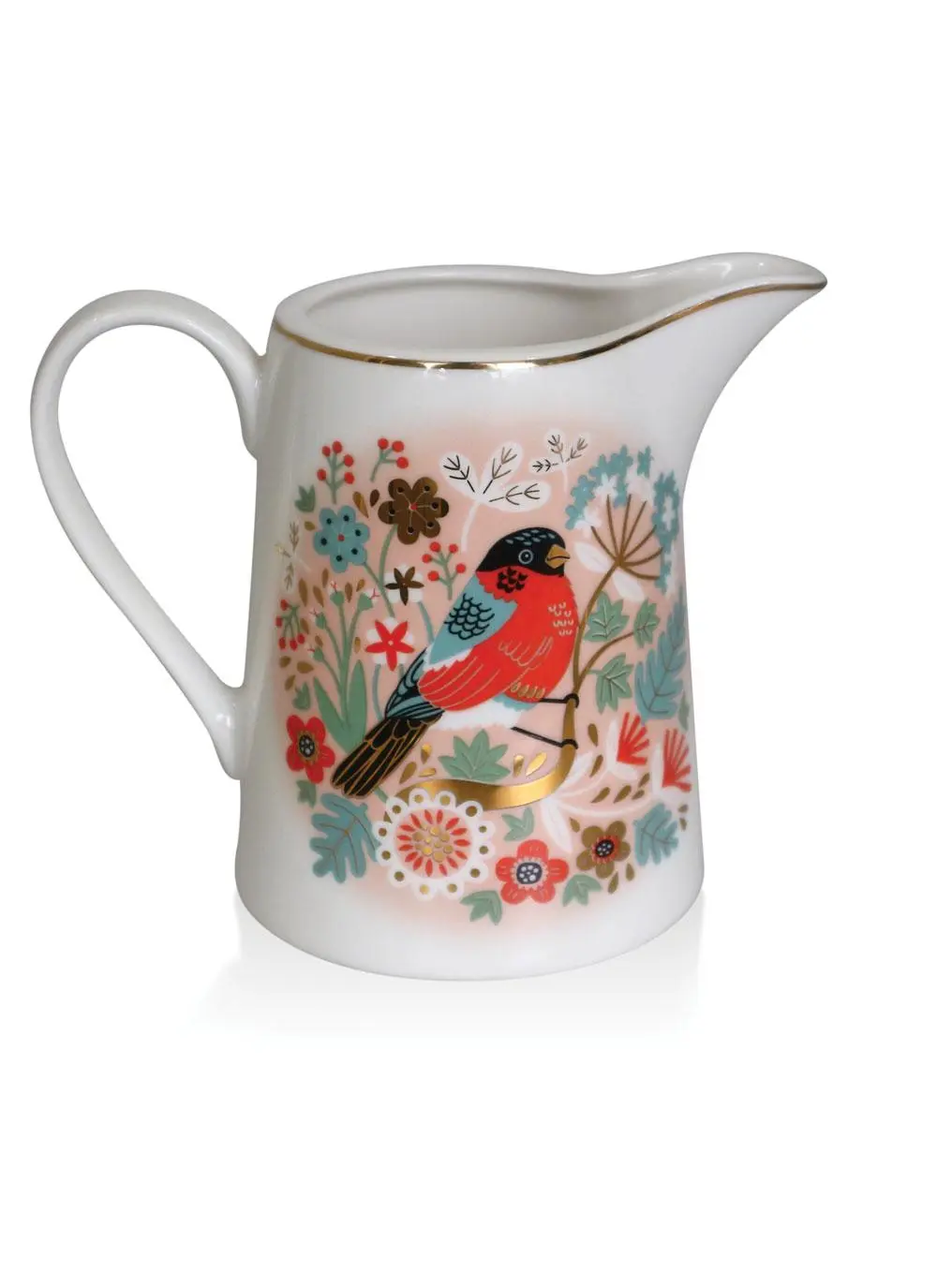 Birdy Greenfinch Sugar Bowl & Bullfinch Milk Jug Set