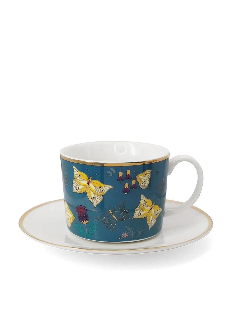 Butterfly Cappuccino Cups Set of 2