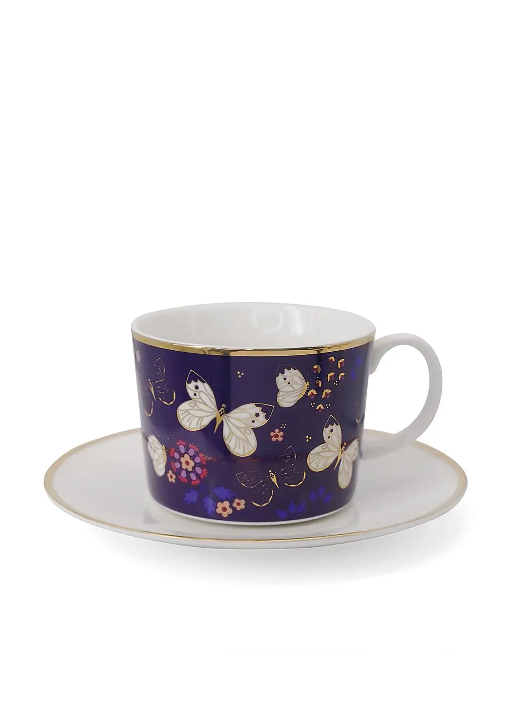 Butterfly Cappuccino Cups Set of 2