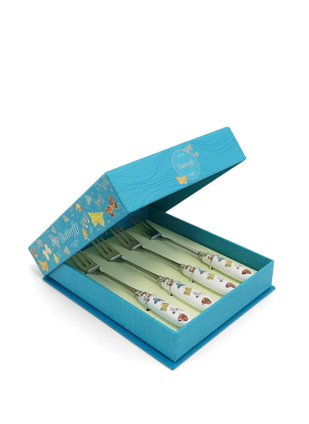 Butterfly Pastry Forks Set of 4