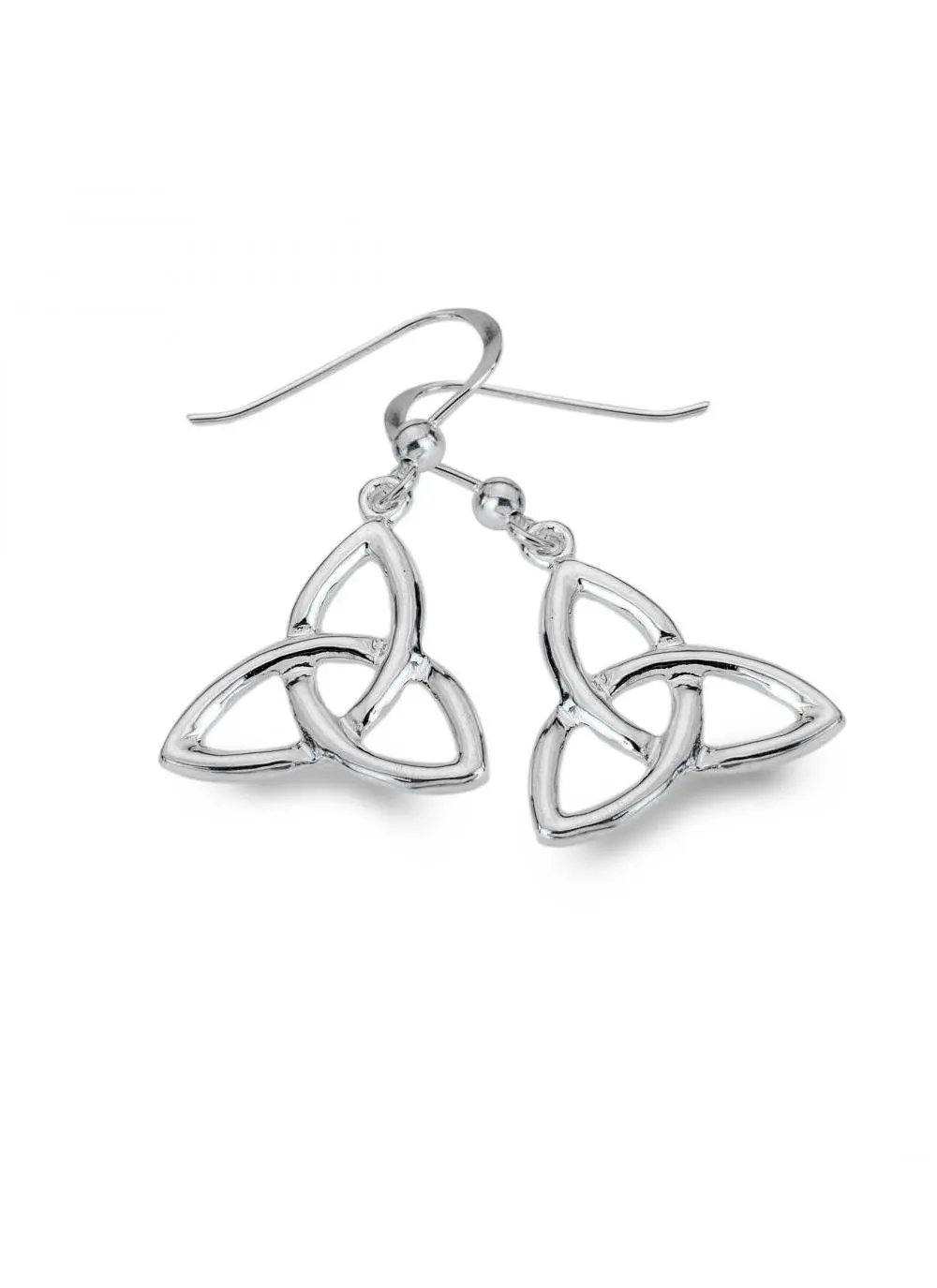 Trinity Knot Drop Earrings