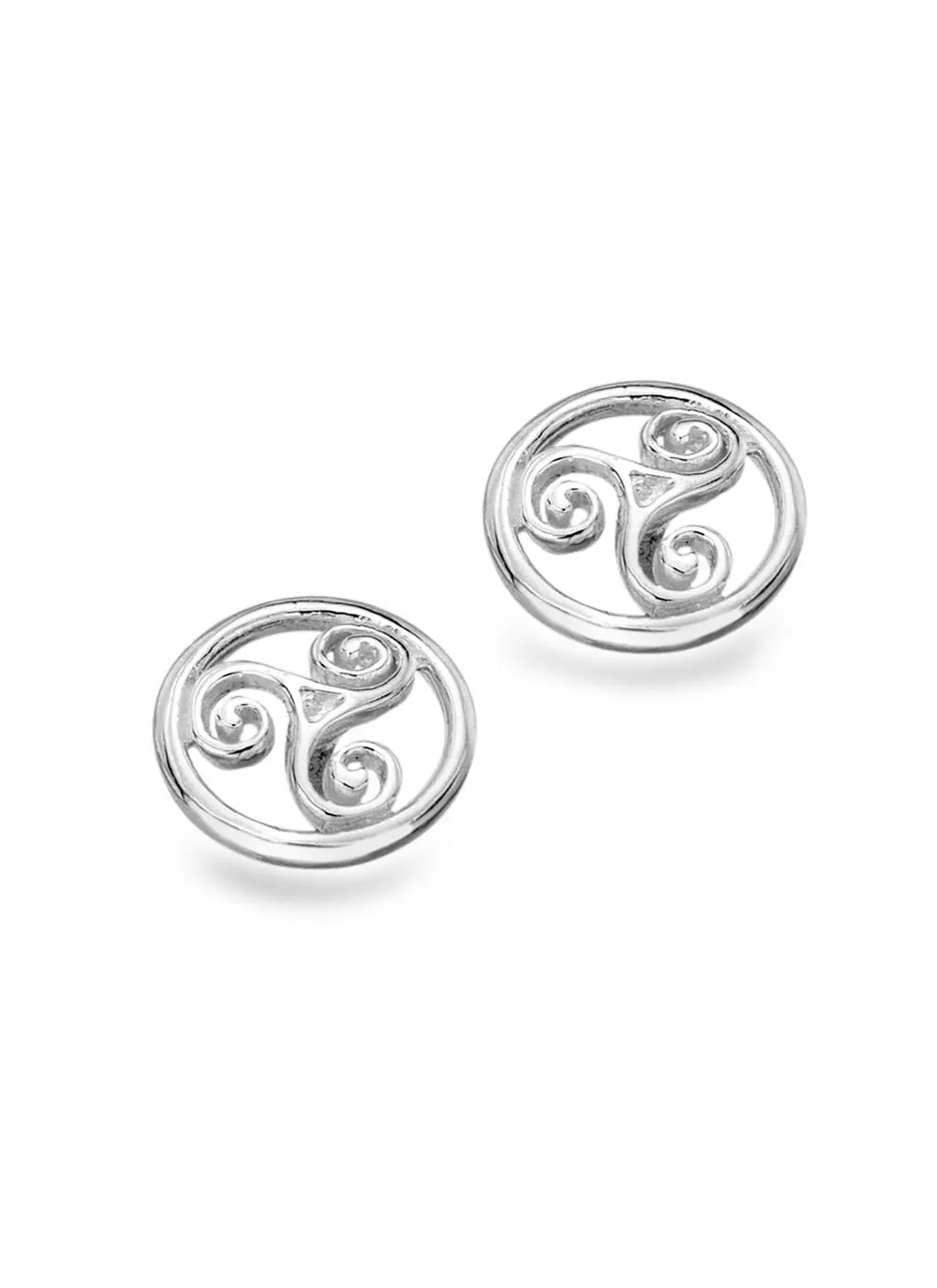 Triskele Stud Earrings