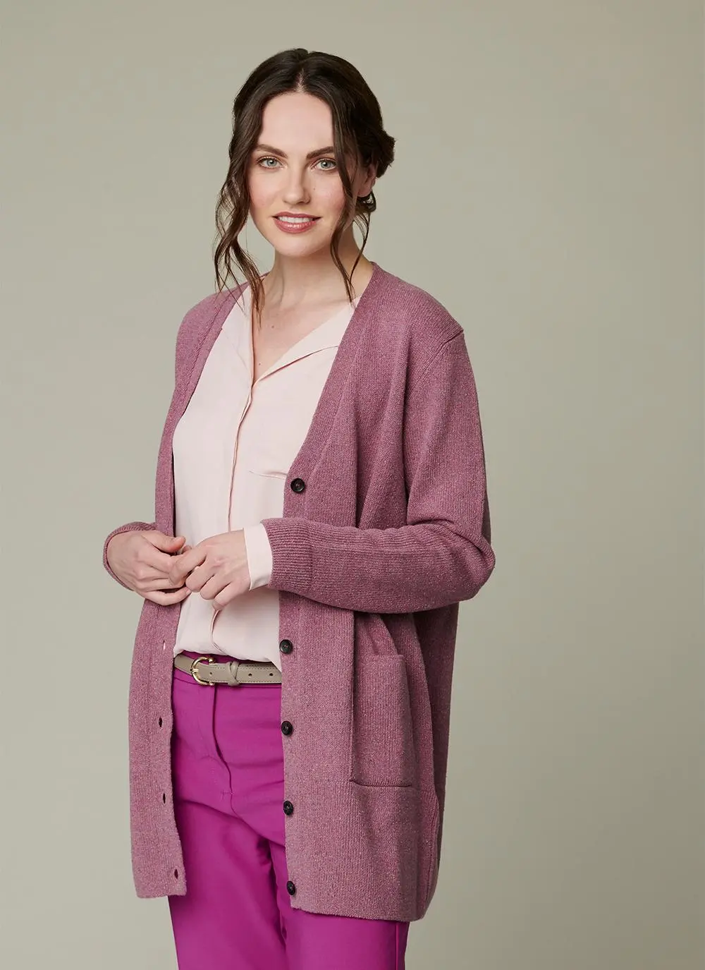 Tweed Boyfriend Cardigan