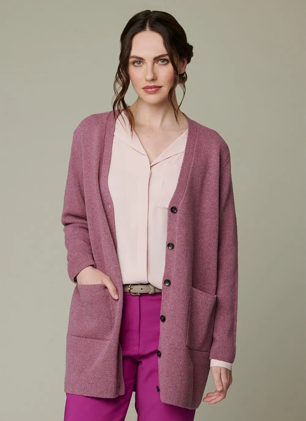 Tweed Boyfriend Cardigan