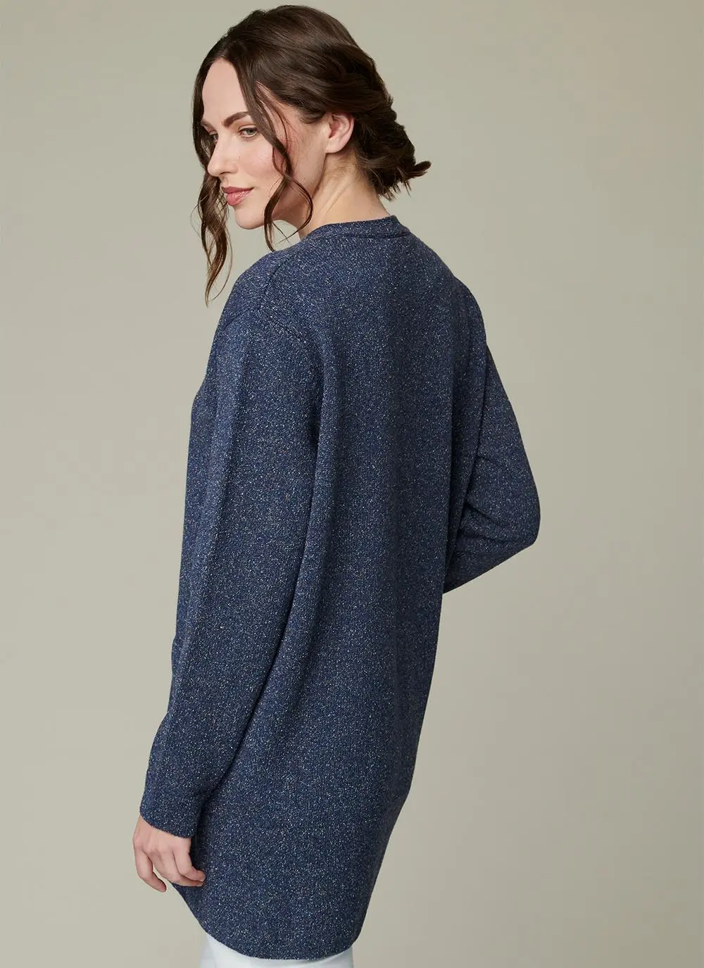 Tweed Boyfriend Cardigan