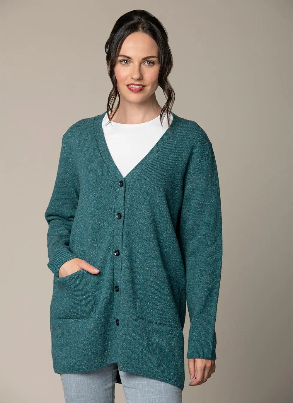 Tweed Boyfriend Cardigan