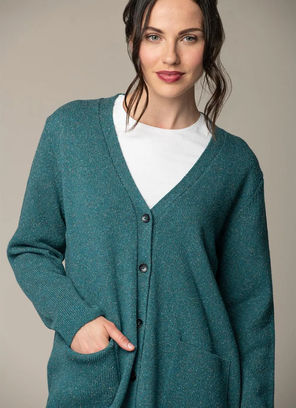 Tweed Boyfriend Cardigan