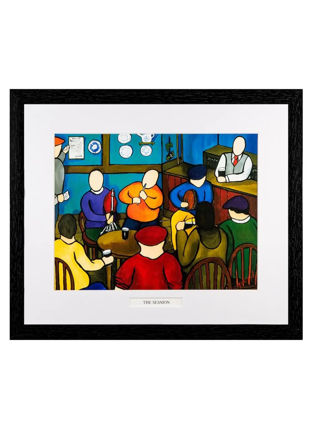 The Session Framed Print
