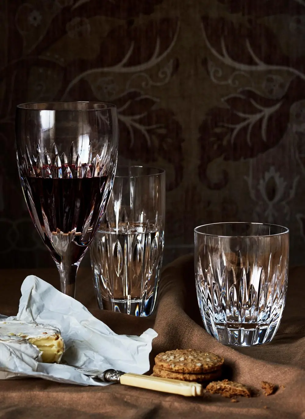 Waterford Crystal Ardan Mara Hi Ball Pair