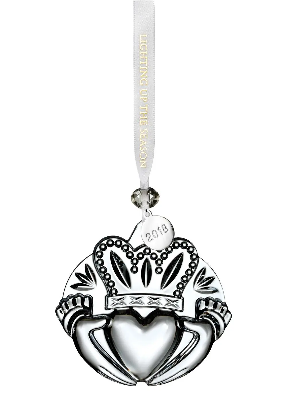 Waterford Crystal Claddagh Ornament