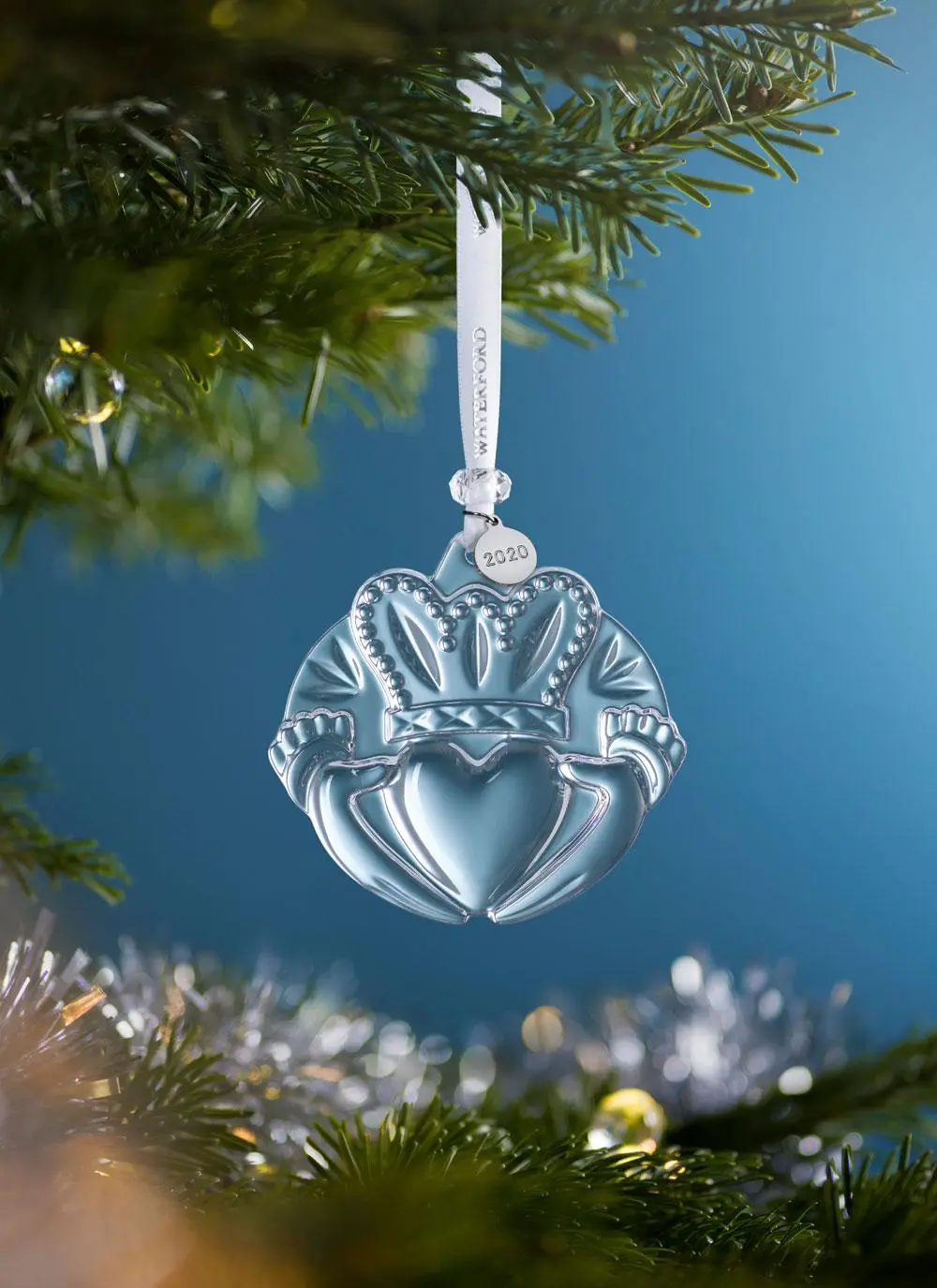 Waterford Crystal Claddagh Ornament 2020