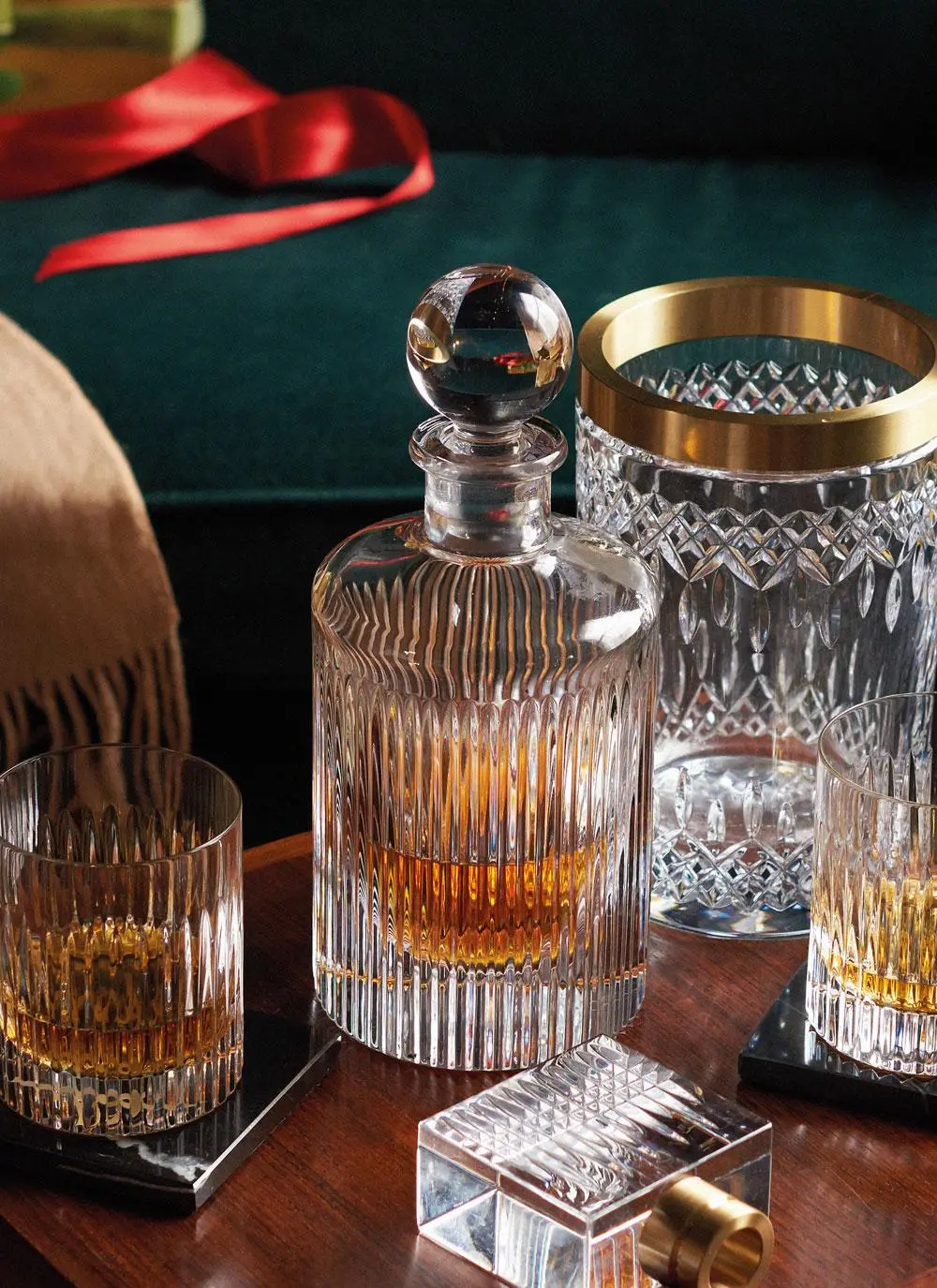Waterford Crystal Short Stories Aras Round Decanter