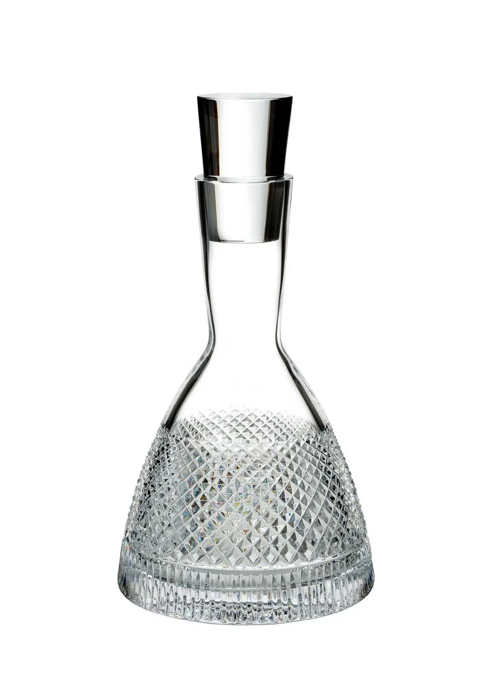 Waterford Crystal Diamond Line Decanter