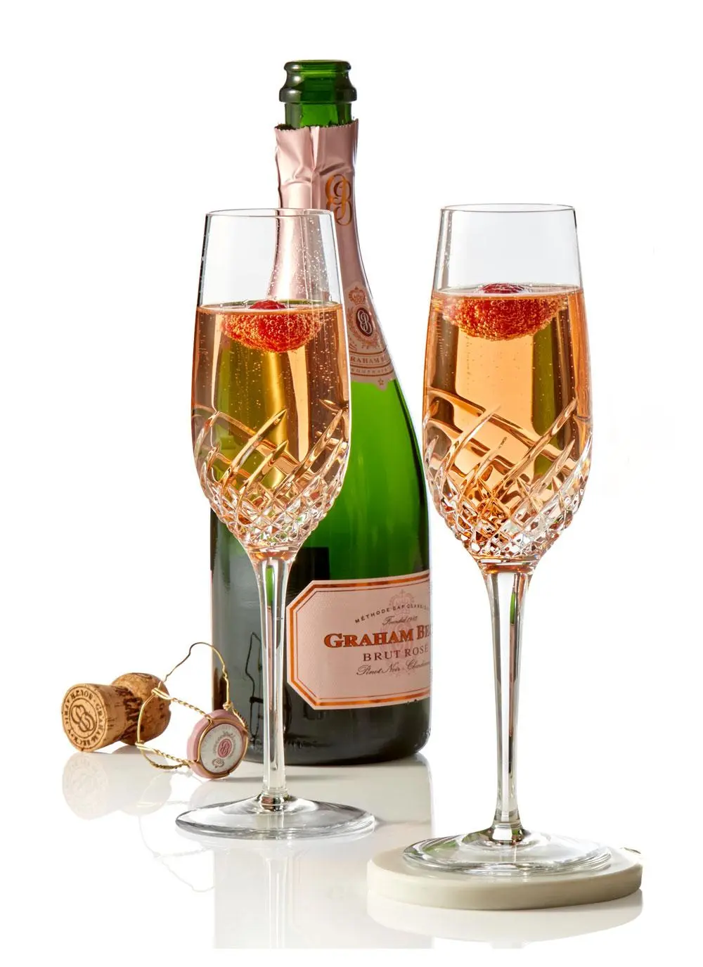 Waterford Crystal Essentially Wave Flute Pair