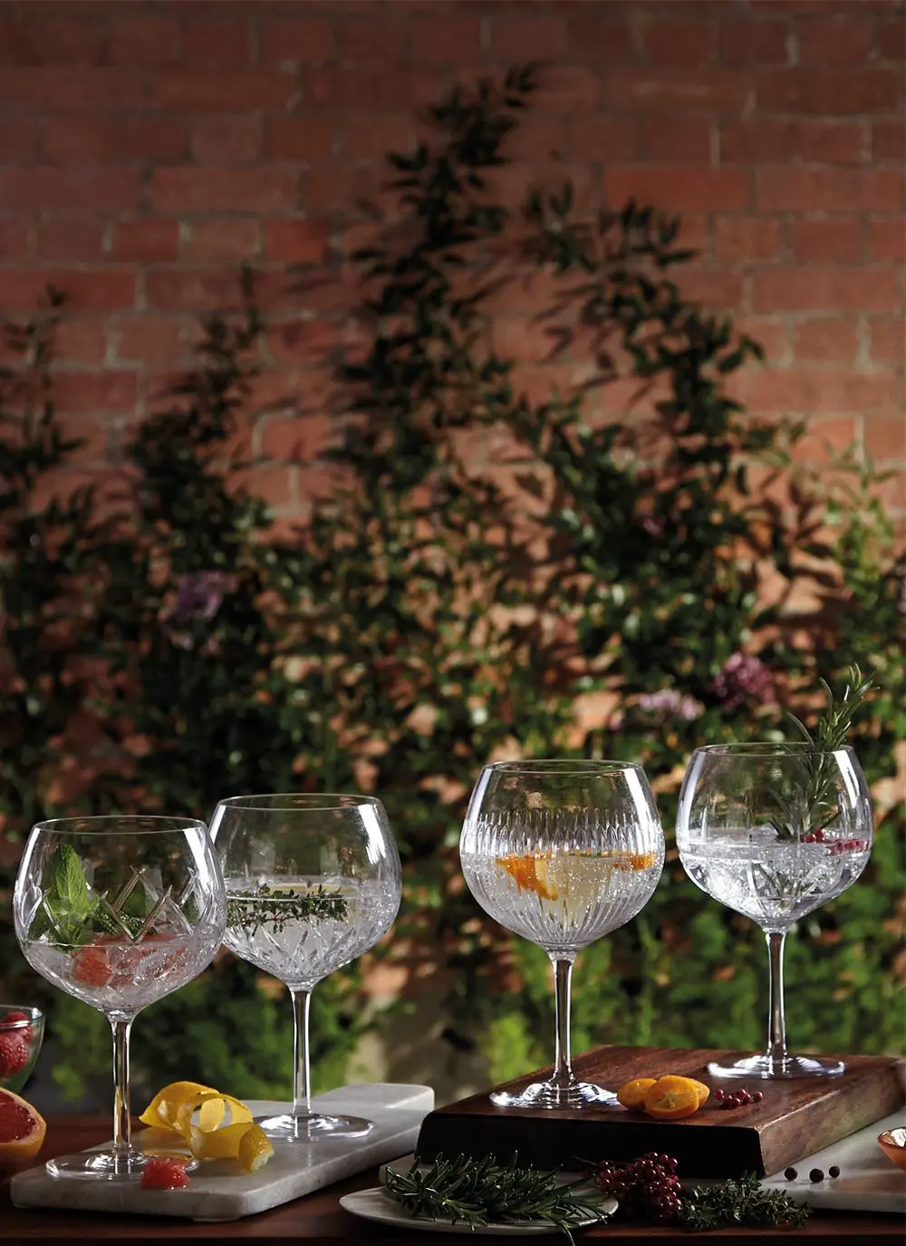 Waterford Crystal Olann Gin Glasses Set of 2