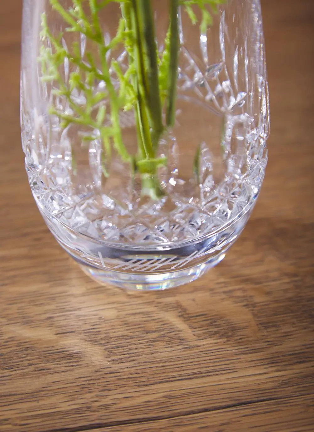 Waterford Crystal Lismore Ogham Love Bud Vase